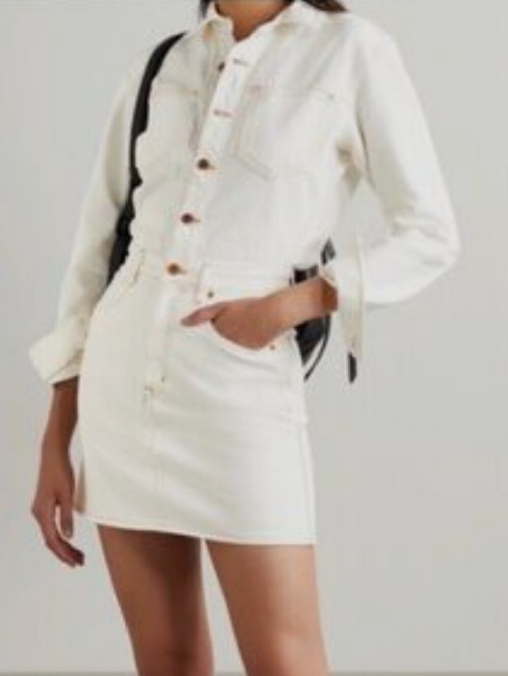 SLVRLAKE  Jagger Denim Dress Size S